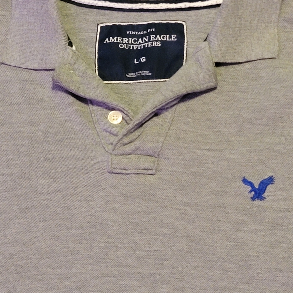 American Eagle Men's Polo - Picture 2 of 2